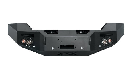 Fab Fours GM14-C3151-1 GMC Sierra 2500/3500 HD 2015-2019 Premium Front Winch Bumper No Guard Sensor-BumperStock