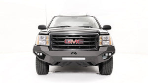 Fab Fours GS07-D2151-1 GMC Sierra 1500 2007-2013 Vengeance Front Bumper No Guard Non-Sensor-BumperStock