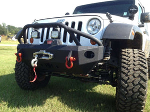 Hammerhead 600-56-0206 Jeep Wrangler JK 2007-2018 Front Winch Bumper Stubby Pre-Runner - BumperStock