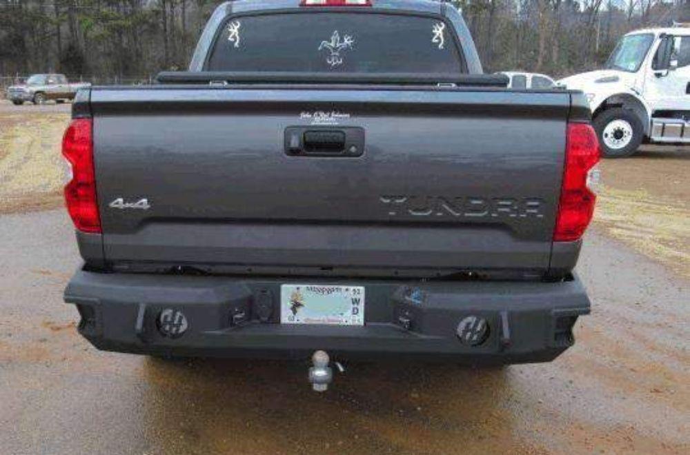 Hammerhead 600-56-0254 Toyota Tundra 2014-2021 Rear Bumper with Sensors - BumperStock