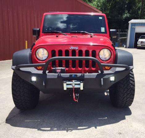 Hammerhead 600-56-0396 Jeep Wrangler JK 2007-2018 Front Winch Bumper Pre-Runner - BumperStock