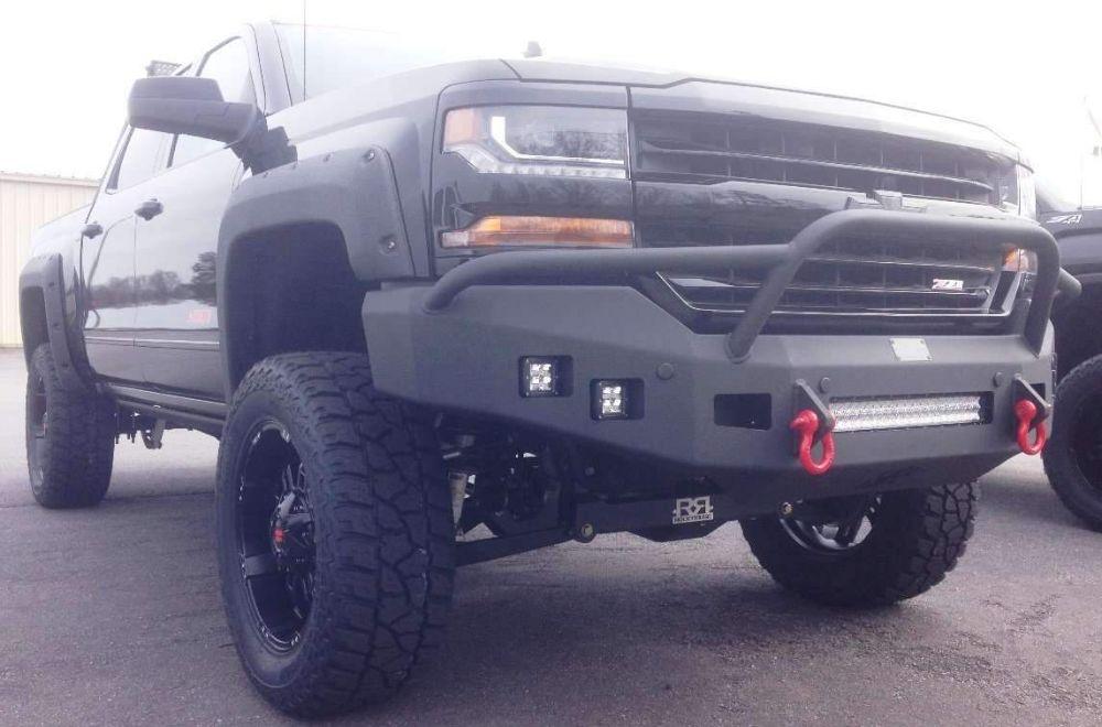 Hammerhead 600-56-0434 Chevy Silverado 1500 2016-2018 Front Bumper Low Profile Pre-Runner-BumperStock