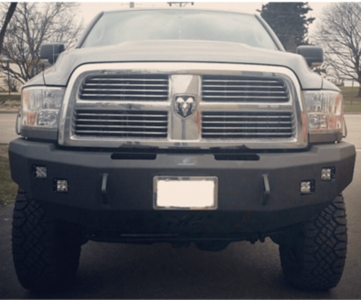 Hammerhead 600-56-0493 Dodge Ram 2500/3500/4500/5500 2010-2018 Front Winch Bumper Low Profile - BumperStock