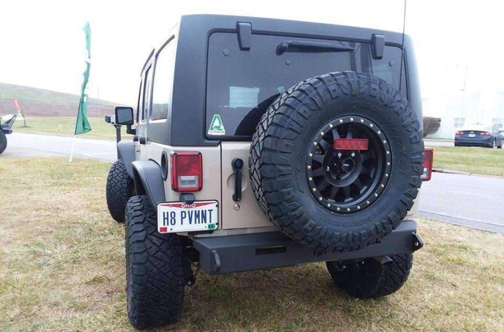 Hammerhead 600-56-0687 Jeep Wrangler JK 2007-2018 Rear Bumper - BumperStock