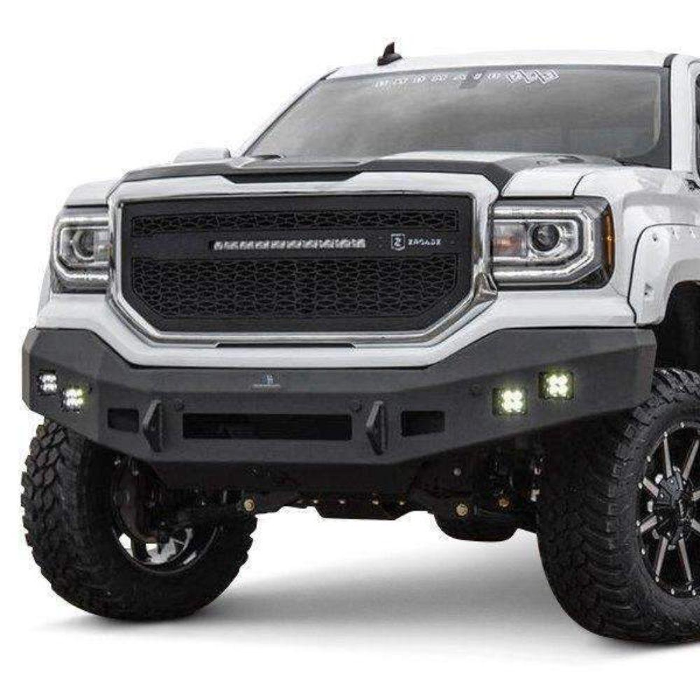 Hammerhead 600-56-0715 GMC Sierra 1500 2016-2018 Front Non-Winch Bumper Low Profile - BumperStock