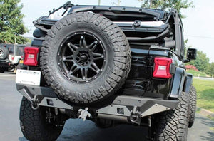 Hammerhead 600-56-0784 Jeep Wrangler JL 2018-2023 Full Width Rear Bumper - BumperStock