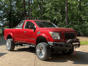 Hammerhead 600-56-0910 Nissan Titan XD 2016-2019 Front Winch Bumper Formed Pre-Runner - BumperStock