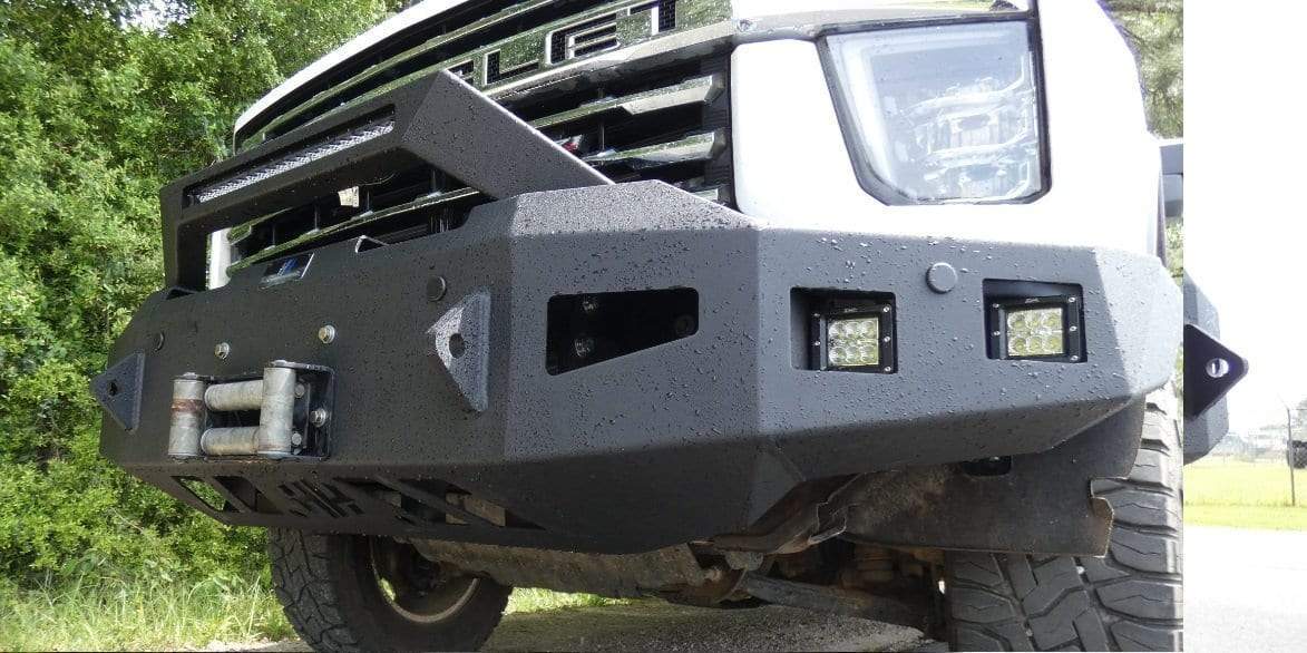 Hammerhead 600-56-0977 2020-2023 Chevy Silverado 2500/3500 Front Winch Bumper Formed Pre-Runner - BumperStock