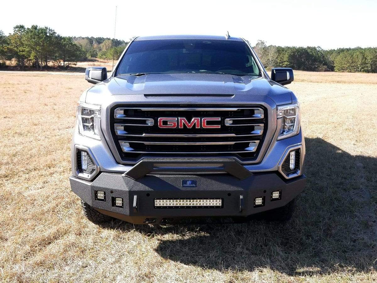 Hammerhead 600-56-1000 GMC Sierra 1500 2019-2021 Front Non-Winch Bumper Formed Pre-Runner - BumperStock