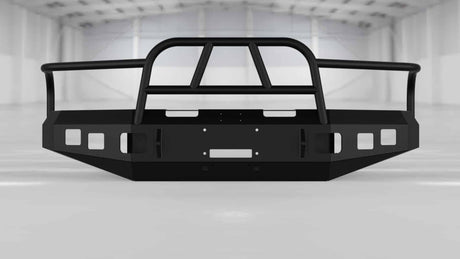 Hammerhead 600-56-0070 Dodge Ram 1500 1994-2001 X-Series Front Winch Bumper Full Brushguard - BumperStock