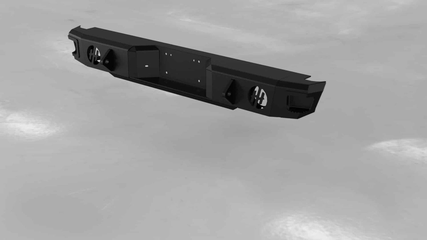 Hammerhead 600-56-0078 Ford Bronco 1987-1996 Rear Bumper - BumperStock