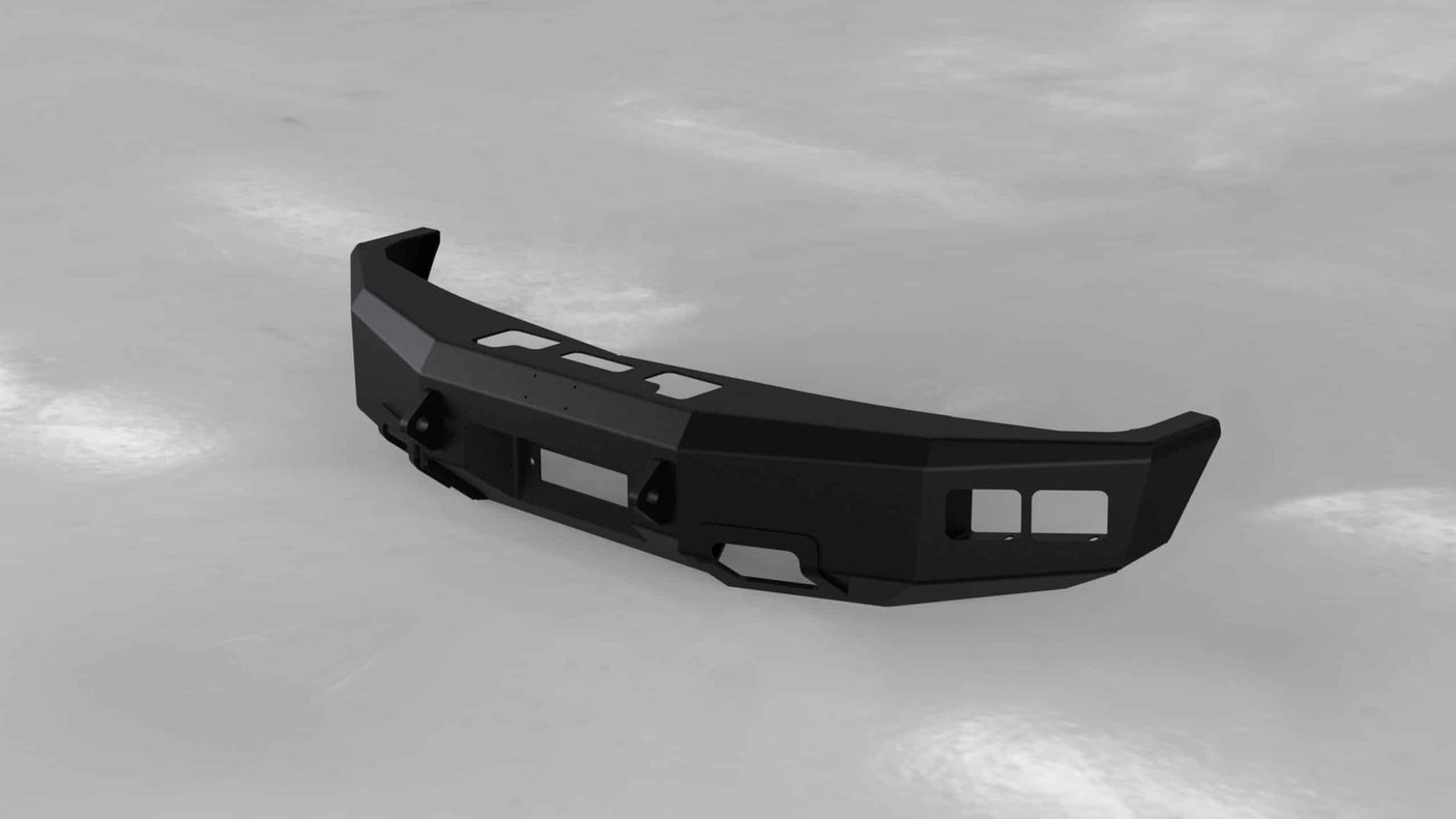 Hammerhead 600-56-0185 GMC Sierra 1500 1988-1998 Front Winch Bumper Low Profile - BumperStock