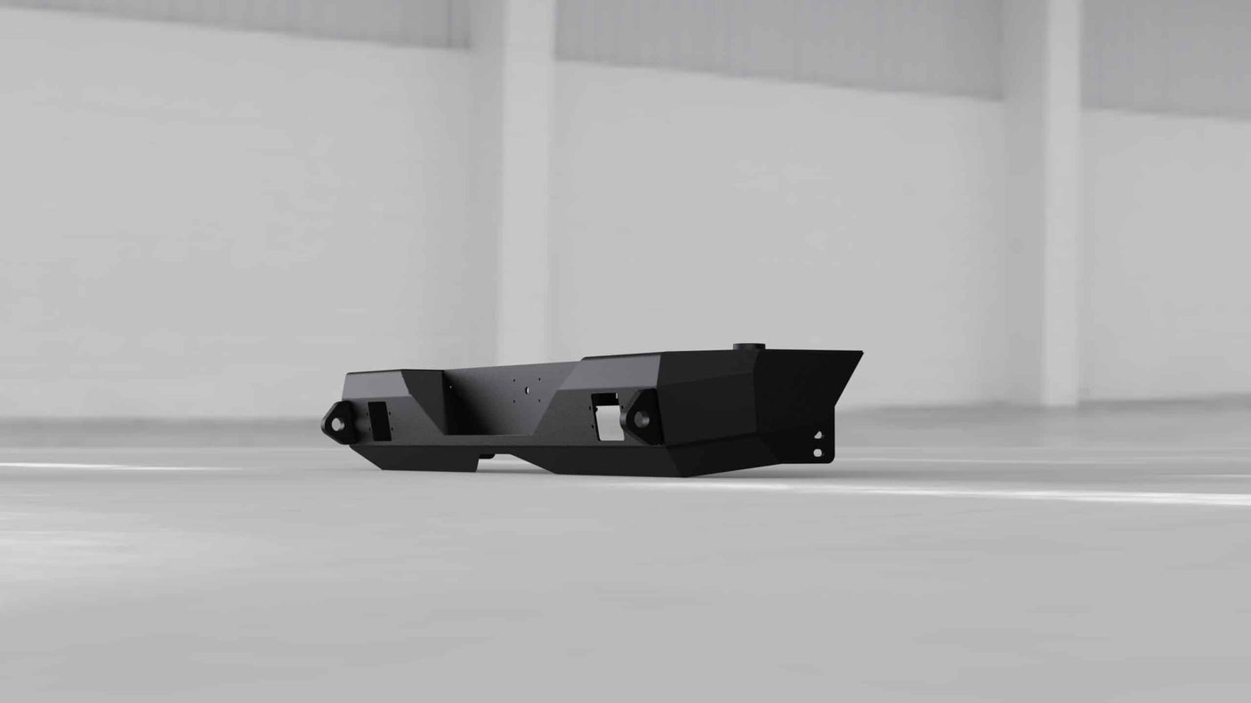 Hammerhead 600-56-0479 Jeep Wrangler JK 2007-2018 Stubby Flush Mount Rear Bumper - BumperStock