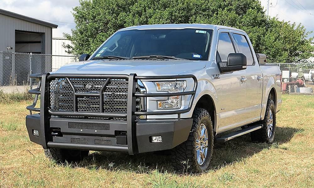 Steelcraft AL60-11410CC 2015-2017 Ford F150 HD Elevation Aluminum Front Bumper - BumperStock