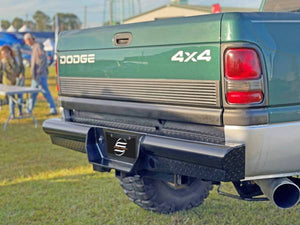 Steelcraft HD22200 1994-2002 Dodge Ram 2500/3500 HD Replacements Rear Bumper - BumperStock