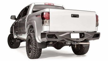 Fab Fours TT07-E1550-1 Toyota Tundra 2007-2013 Vengeance Rear Bumper Non-Sensor-BumperStock