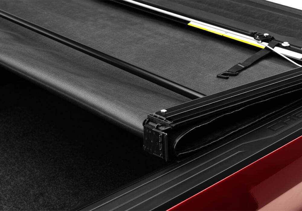 Truxedo Deuce 772801 2019-2025 Chevy Silverado 1500 Roll-Up Soft Tonneau Cover 8 ft. Bed