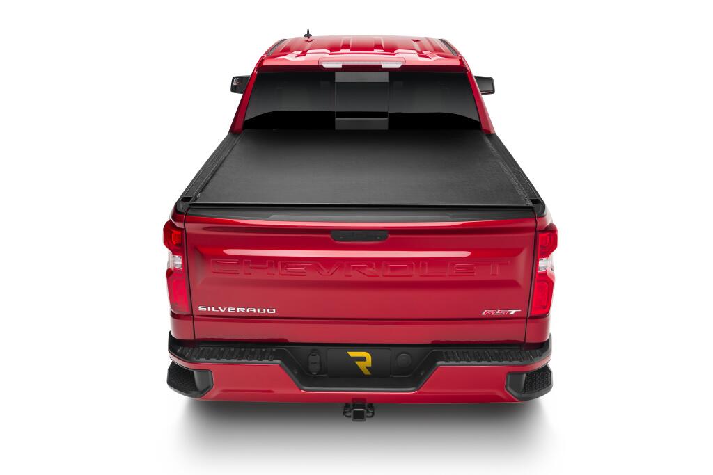 Truxedo Deuce 772801 2019-2025 Chevy Silverado 1500 Roll-Up Soft Tonneau Cover 8 ft. Bed