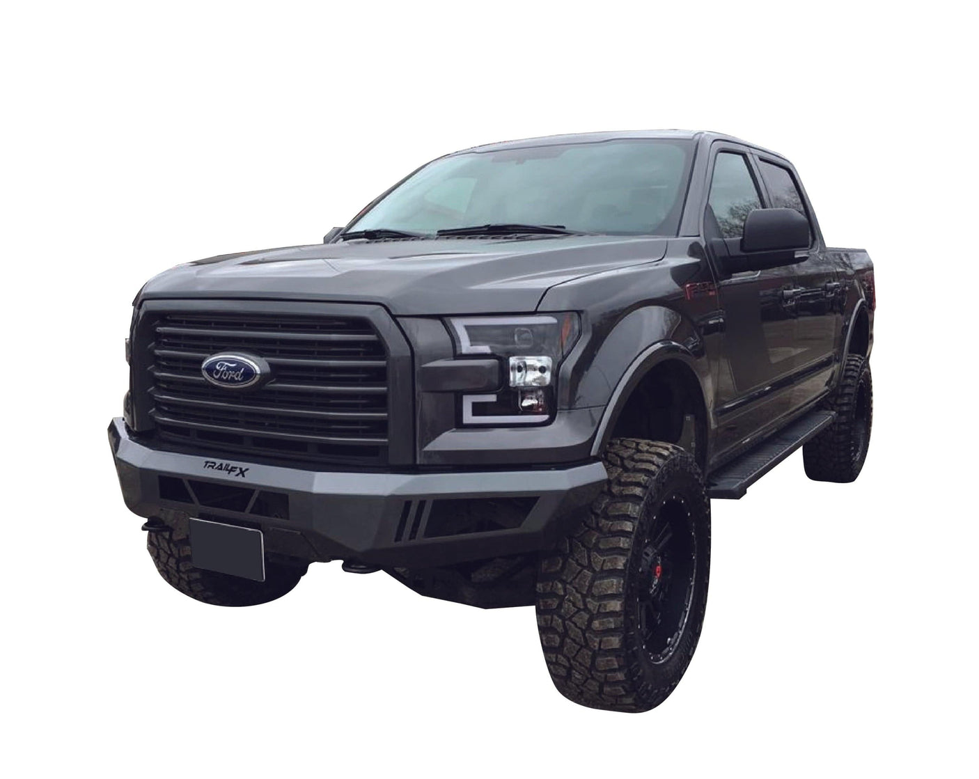 TrailFX FLDB002TI 2015-2017 Ford F150 Front LD Bumper - BumperStock