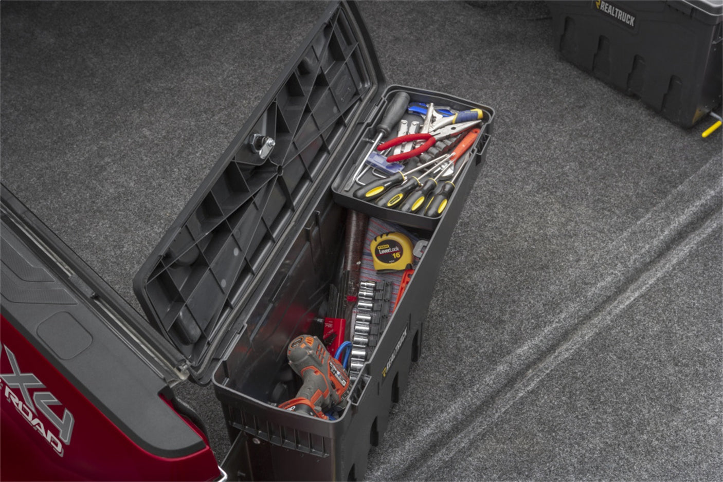 UnderCover Swing Case SC100D 2007-2019 GMC Sierra 1500 Driver Side Truck Bed Toolbox 6 ft. Bed