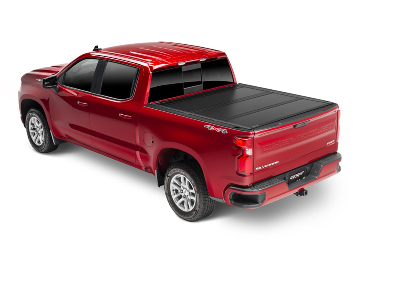 UnderCover Ultra Flex UX12025 2014-2018 Chevy Silverado 1500 Hard Folding Tonneau Cover 8 ft. Bed