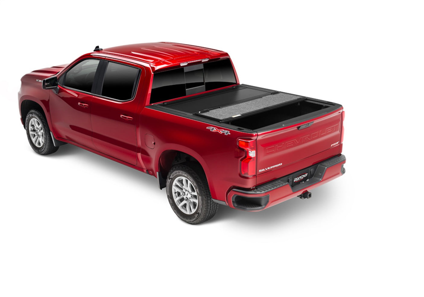 UnderCover Ultra Flex UX12008 2007-2013 Chevy Silverado 1500 Hard Folding Tonneau Cover 8 ft. Bed