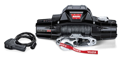 WARN 89305 ZEON 8-S Truck Winch 8K Synthetic - BumperStock