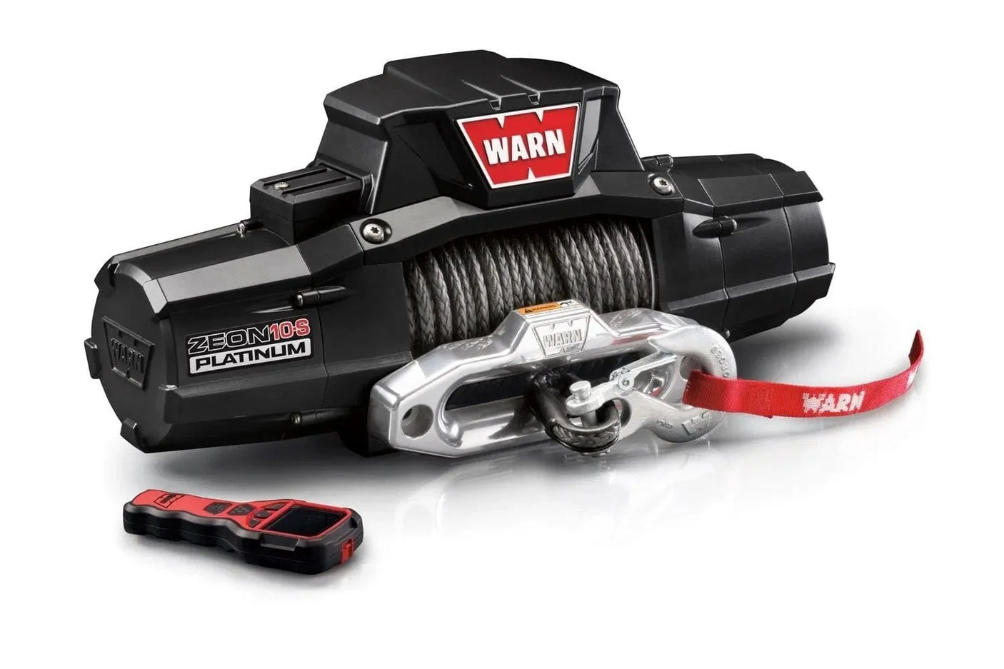 WARN 92815 ZEON Platinum 10K-S Winch Synthetic - BumperStock