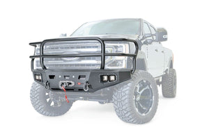 WARN Ascent HD 106914 2017-2021 Ford F250/F350 Super Duty Front Bumper Full Guard - BumperStock