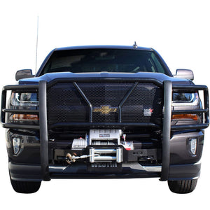 Westin 57-93875 Chevy Silverado 1500 2016-2018 HDX Winch Mount Grille Black - BumperStock