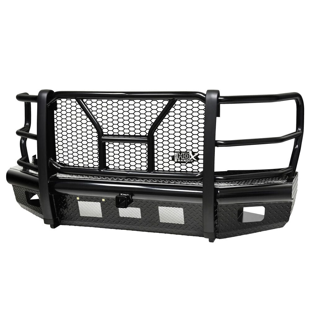 Westin 58-31125 Ford F250/F350 Superduty 2017-2022 HDX Bandit Front Bumper Non-Winch Black Finish - BumperStock