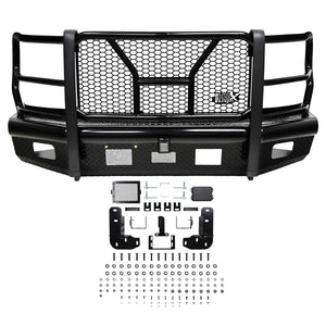 Westin 58-31125 Ford F250/F350 Superduty 2017-2022 HDX Bandit Front Bumper Non-Winch Black Finish - BumperStock