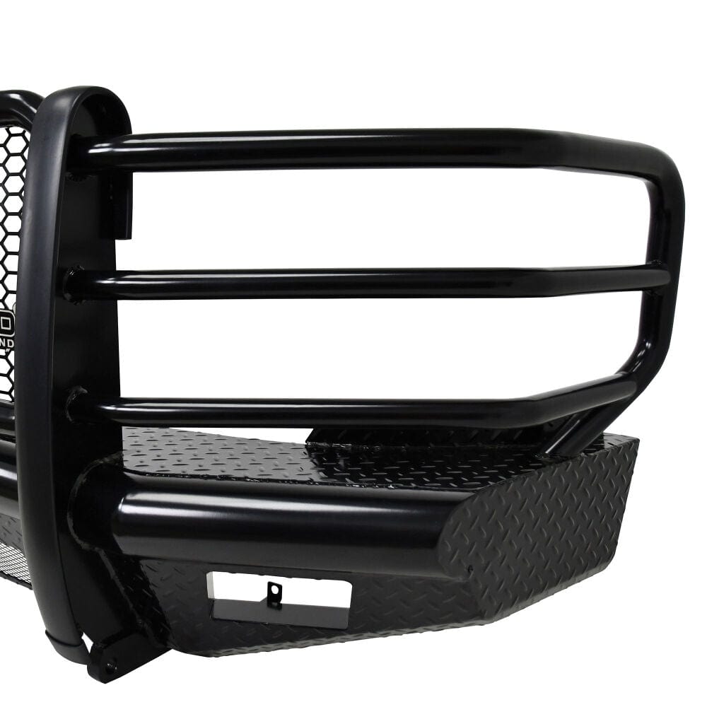 Westin 58-31145 Chevy Silverado 2500/3500 HD 2011-2014 HDX Bandit Front Bumper Non-Winch Black Finish - BumperStock