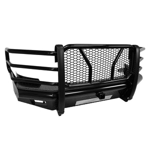 Westin 58-31145 Chevy Silverado 2500/3500 HD 2011-2014 HDX Bandit Front Bumper Non-Winch Black Finish - BumperStock