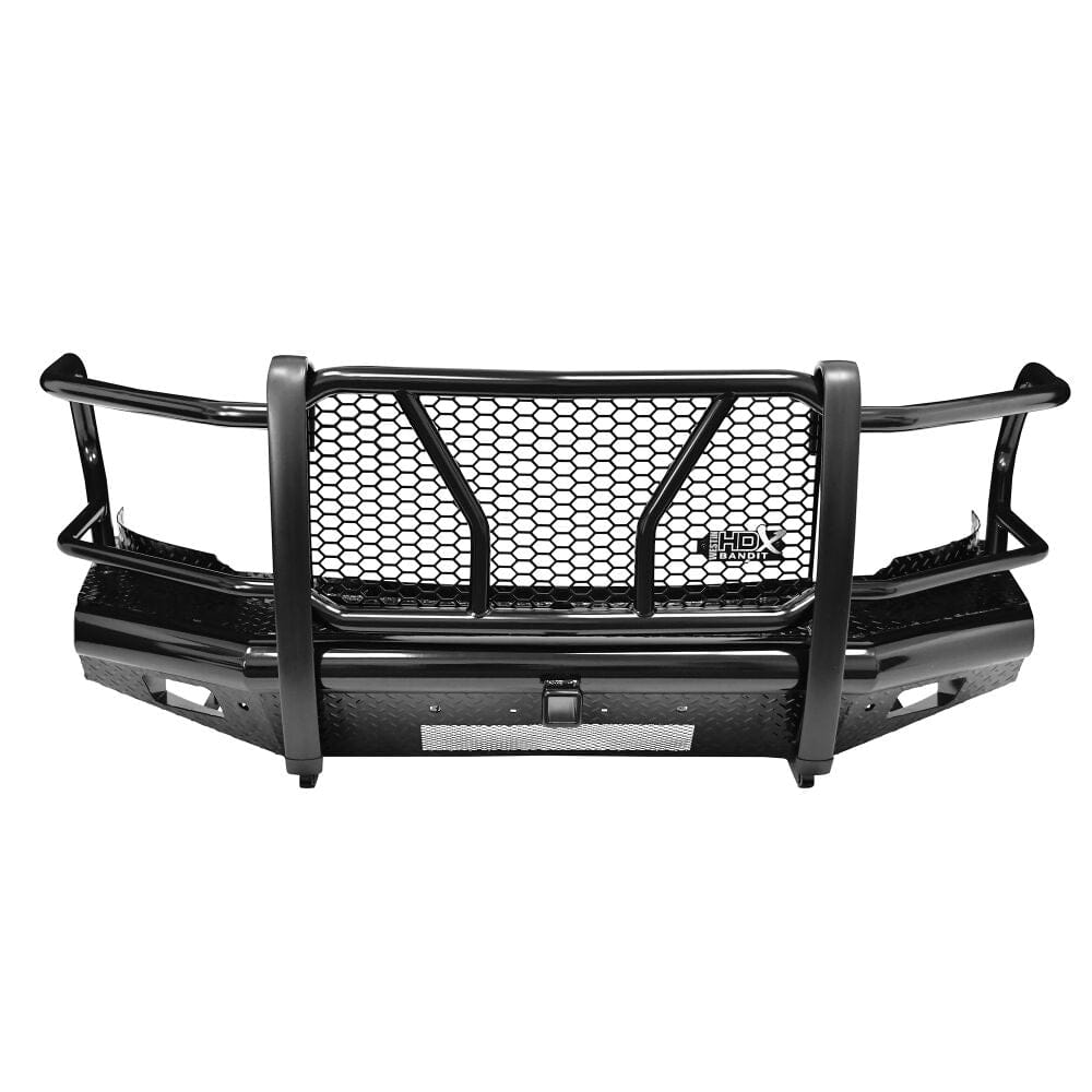 Westin 58-31175 Dodge Ram 2500/3500 2010-2018 HDX Bandit Front Bumper Non-Winch Black Finish - BumperStock