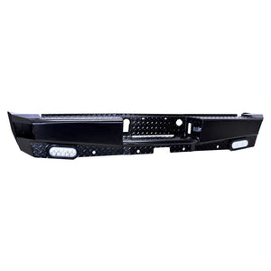 Westin 58-341155 GMC Sierra 2500/3500 HD 2015-2019 HDX Bandit Rear Bumper Black Finish - BumperStock