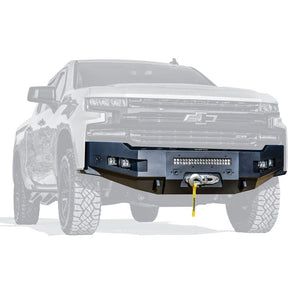 Westin 58-411215 Chevy Silverado 1500 2019-2022 Pro-Series Front Bumper - BumperStock