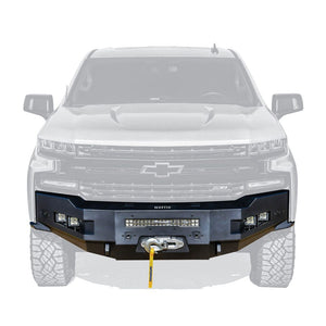 Westin 58-411215 Chevy Silverado 1500 2019-2022 Pro-Series Front Bumper - BumperStock