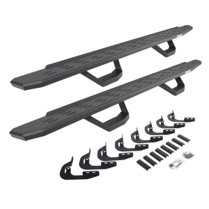 Go Rhino 6960588020T 2014-2019 Chevy Silverado 1500 RB Series RB30 Running Boards with Mounting Brackets, 2 Pairs Drop Steps Kit