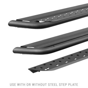 Go Rhino DSS4157T 2017-2024 Ford F250/F350 Super Duty Dominator Series Xtreme DSS Side Steps with Rocker Panel Mounting Bracket Kit