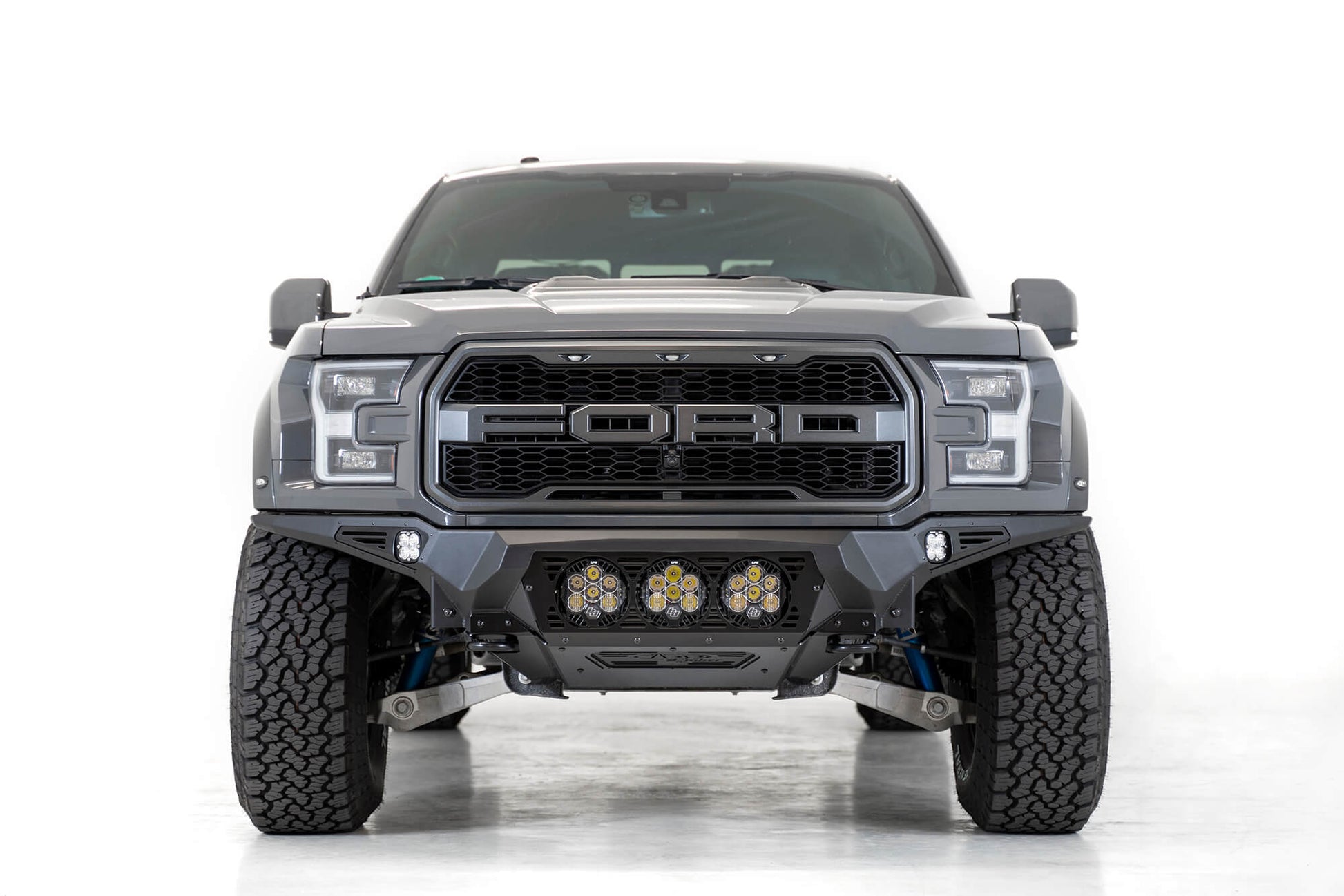 ADD F110014100103 2017 - 2020 Ford Raptor Bomber Front Bumper (Baja Designs) - Rugged Truck Gear