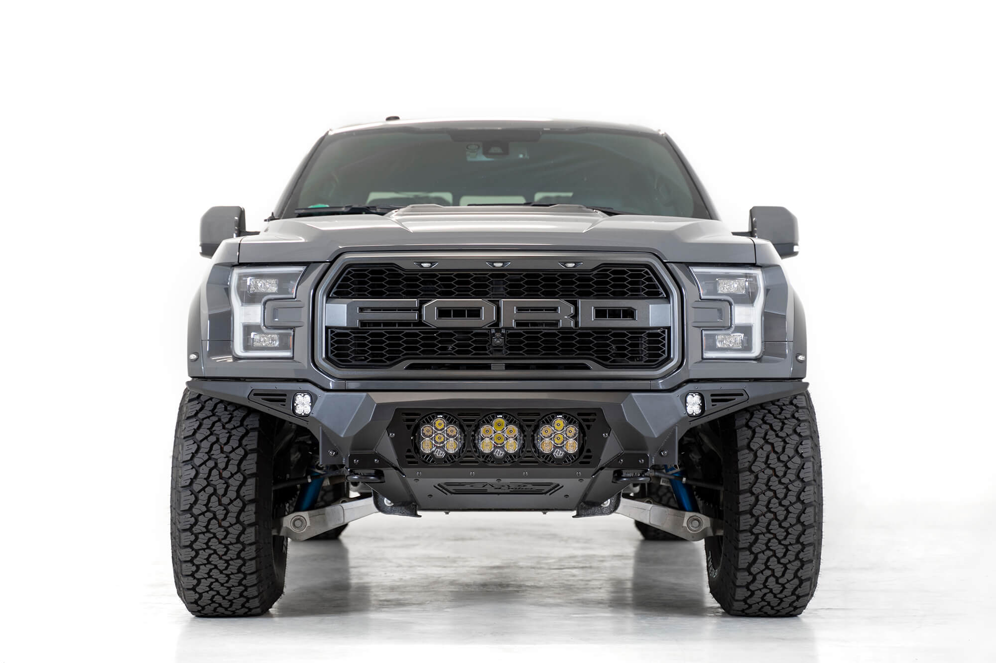 ADD F110014100103 2017 - 2020 Ford Raptor Bomber Front Bumper (Baja Designs) - Rugged Truck Gear