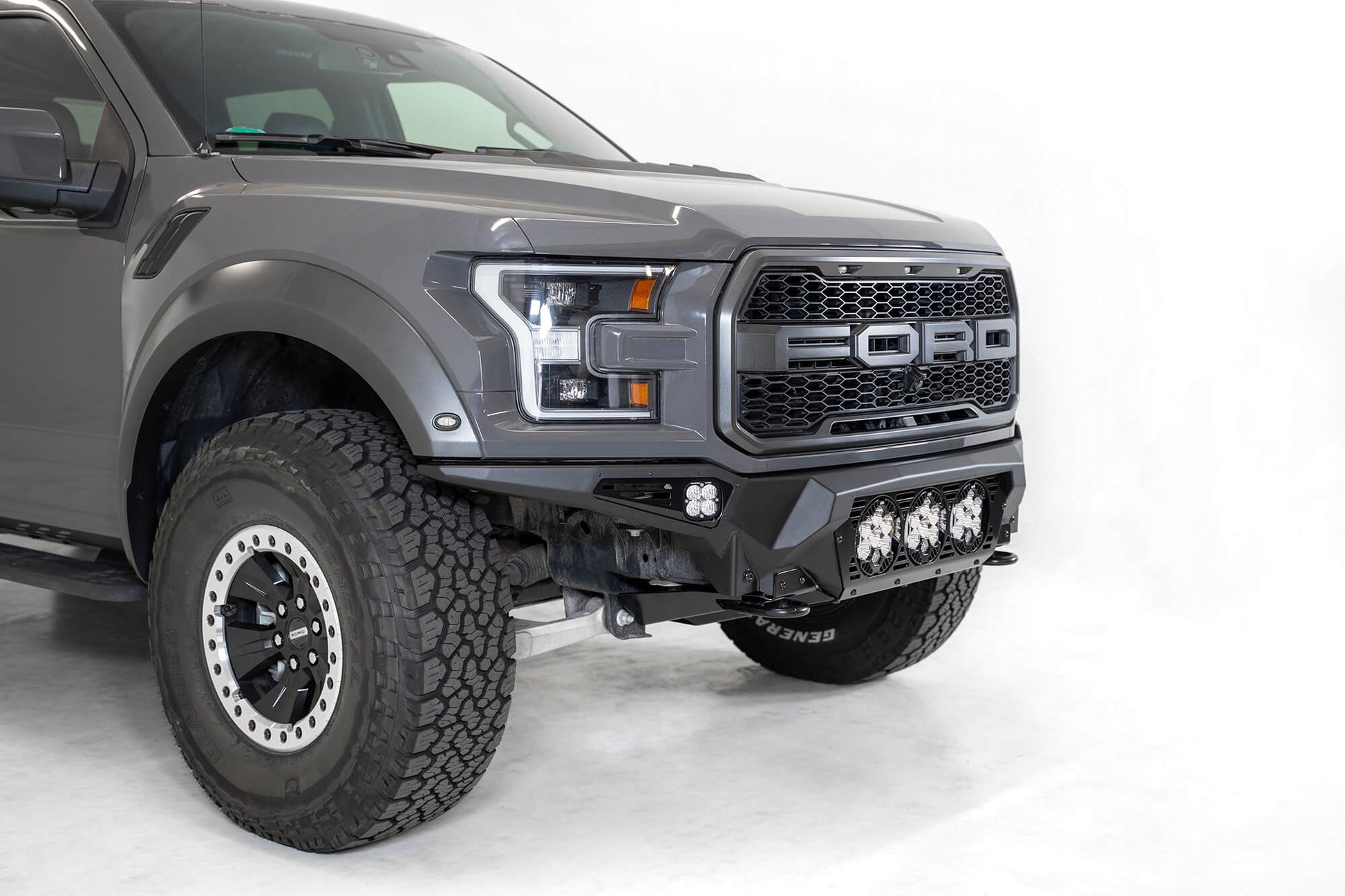 ADD F110014100103 2017 - 2020 Ford Raptor Bomber Front Bumper (Baja Designs) - Rugged Truck Gear
