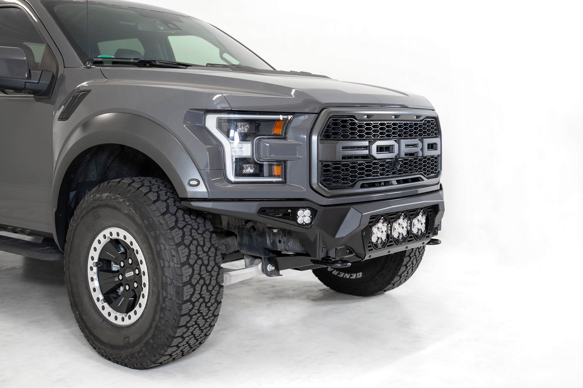 ADD F110014100103 2017 - 2020 Ford Raptor Bomber Front Bumper (Baja Designs) - Rugged Truck Gear