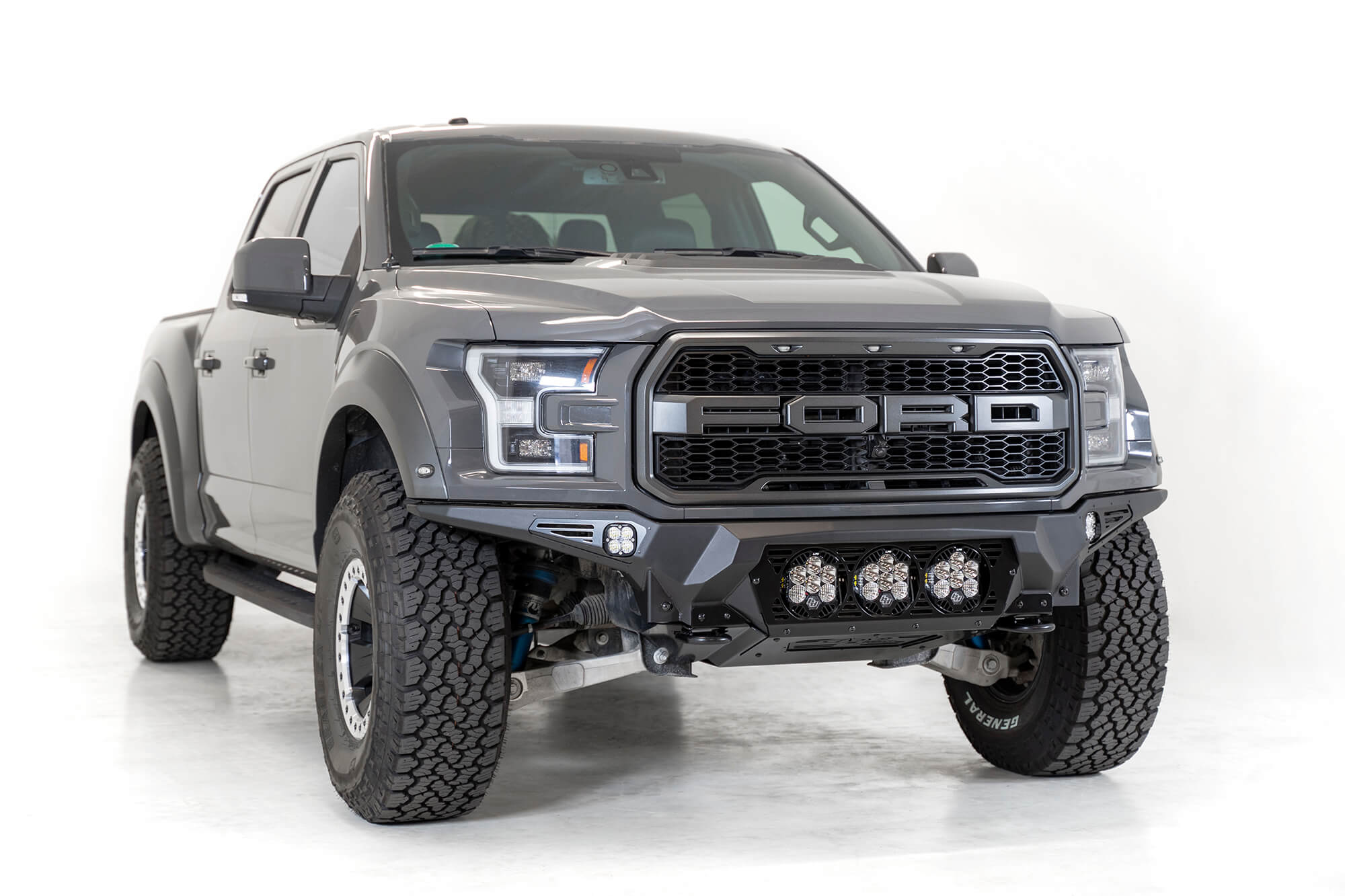 ADD F110014100103 2017 - 2020 Ford Raptor Bomber Front Bumper (Baja Designs) - Rugged Truck Gear