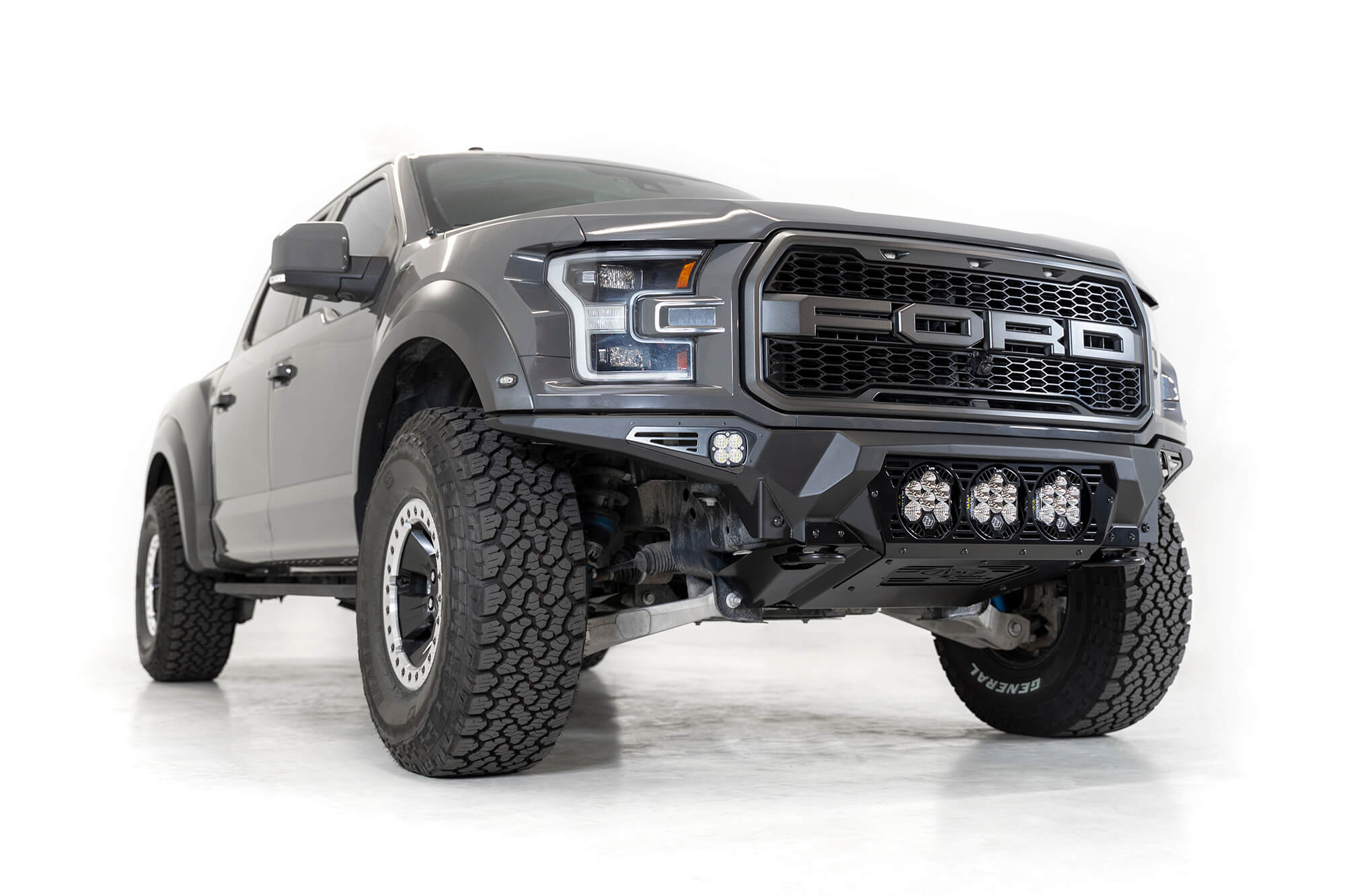ADD F110014100103 2017 - 2020 Ford Raptor Bomber Front Bumper (Baja Designs) - Rugged Truck Gear