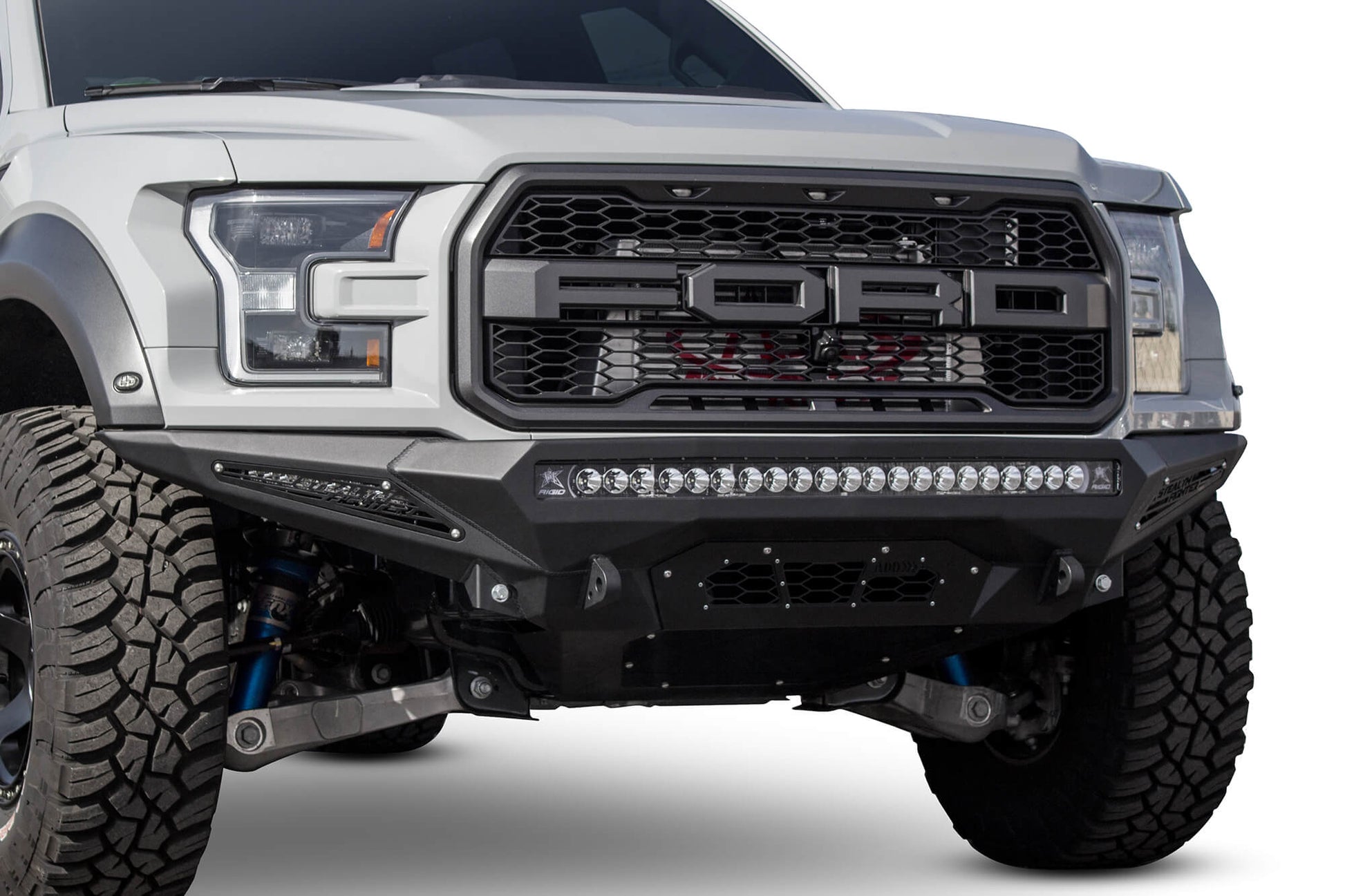 ADD F111182860103 2017 - 2020 Ford Raptor Stealth Fighter Front Bumper - Rugged Truck Gear