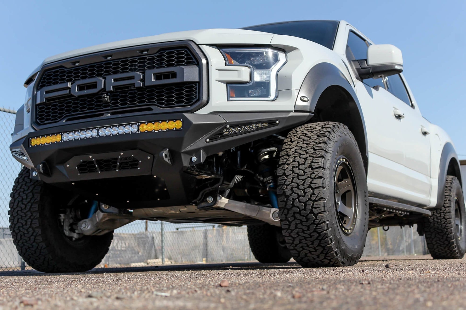 ADD F111182860103 2017 - 2020 Ford Raptor Stealth Fighter Front Bumper - Rugged Truck Gear