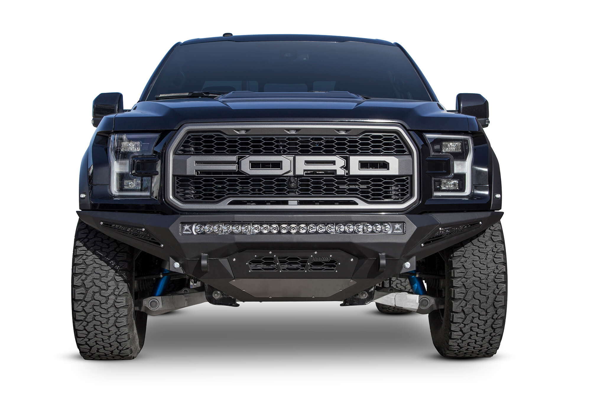 ADD F111182860103 2017 - 2020 Ford Raptor Stealth Fighter Front Bumper - Rugged Truck Gear