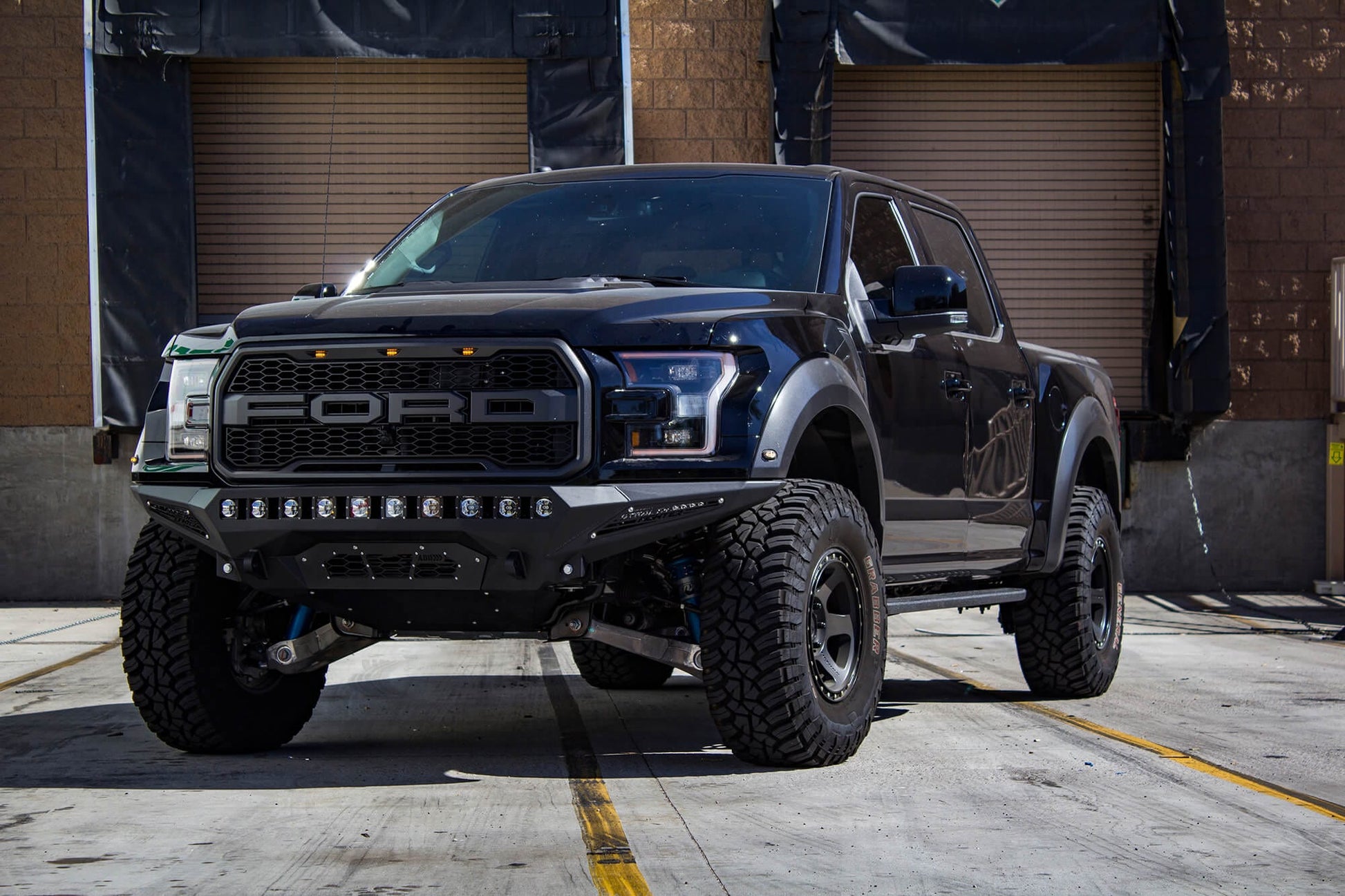 ADD F111182860103 2017 - 2020 Ford Raptor Stealth Fighter Front Bumper - Rugged Truck Gear